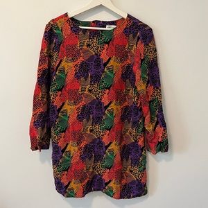 Pepaloves 80's Style Colourful Tunic Dress